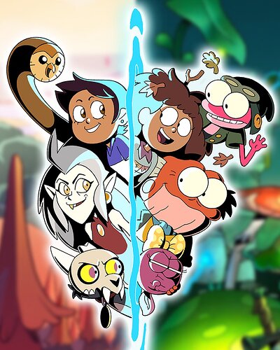 Amphibia_and_The_Owl_House_crossover_panel_poster
